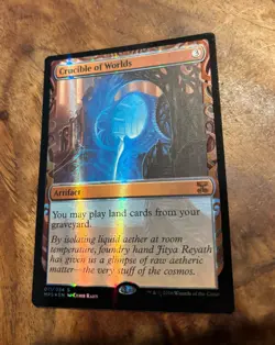 Crucible of Worlds- Foil MTG Magic- Masterpiece Series: Kaladesh Inventions - Image 2