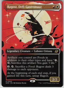 MTG TCG Ragost, Deft Gastronaut (Borderless) R Edge of Eternities 300 - Image 1