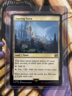 Starting Town 0289 MTG Final Fantasy Regular English Rare - NM 🔥 - Image 3