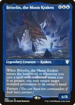 MTG Brinelin, the Moon Kraken Etched ** Commander Legends ** English - Image 1