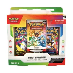 Pokemon First Partner Illustration Collection Series 1 Box Promo Booster English - Image 1