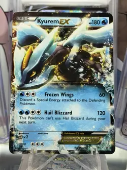 Kyurem EX BW37 Black & White Black Star Promo Holo Pokemon Card - Image 2