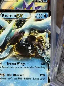 Kyurem EX BW37 Black & White Black Star Promo Holo Pokemon Card - Image 4
