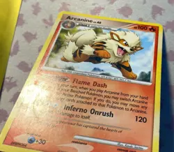 Pokemon TCG Arcanine 22/132 Secret Wonders Set Regular Rare - Image 5