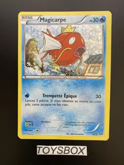 Carte Pokemon Magicarpe Holo 4/12 / Mc Donald’s 2016 / Bon Etat FR - Image 2
