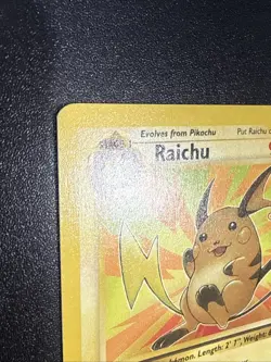 Pokemon TCG Raichu Non Holo Rare 29/62 - Fossil Unlimited- WOTC 1999 Vintage - Image 4
