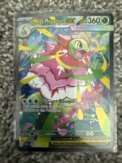 Pokemon Mega Meganium EX SIR 272/217 Ascended Heroes English NM TCG - Image 1