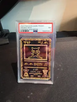 PSA 7 NM Pokemon Ancient Mew Pokemon 2000 Movie Promo Holo - Image 3