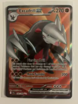 Excadrill ex 160/086 Ultra Rare Holo Near Mint Condition Black Bolt - Image 1
