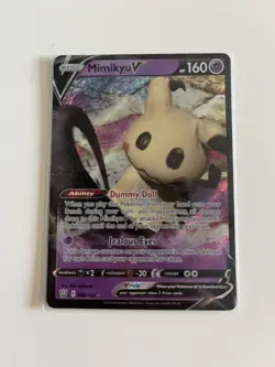 Mimikyu V 062/163 Ultra Rare Holo Near Mint Condition Battle Styles - Image 1