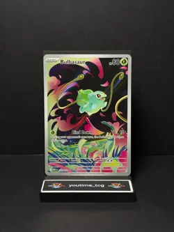 Pokemon Mega Evolution Illustration Rare Bulbasaur #133 - Image 1