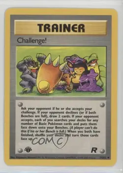 Challenge! 1st Ed. Pokemon Team Rocket #74 2000 - Image 1