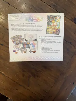 Pokemon Prismatic Evolutions ETB Elite Trainer Box Sealed *Dented* - Image 2