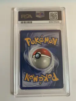 Pokemon WotC Base Set English FIRE ENERGY 98/102 1st Edition PSA 8 - Image 2