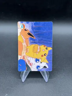 Squirtle Squad Holo Pokemon Vintage Pocket Monster Vending Prism Sticker 348 - Image 2