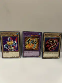 Yu-Gi-Oh Speed Duel 1st Edition Humanoid Slime, Worm Drake Lot NM - Image 1