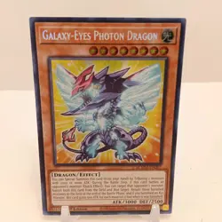 Yugioh Galaxy-Eyes Photon Dragon BLMM-EN007 NM Battle Of Legend: Monster Mayhem - Image 1