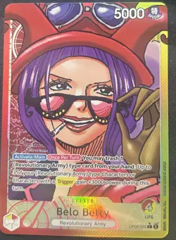 One Piece Belo Betty Alt Art Leader & Alt Arts OP05 PRB01 English OP05-002 - Image 2