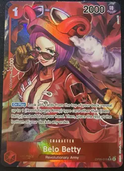 One Piece Belo Betty Alt Art Leader & Alt Arts OP05 PRB01 English OP05-002 - Image 4