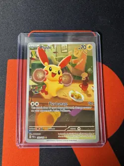 Plusle 193/182 Paradox Rift Illustration Rare Pokemon TCG Card 2023 - Image 1