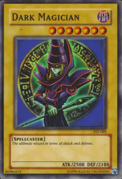 Dark Magician SYE-001 Unlimited Starter Deck: Yugi Evolution YuGiOh! Card LP - Image 1
