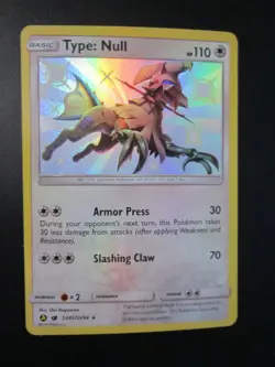 TYPE NULL HOLO POKEMON CARD SV45/SV94 HIDDEN FATES SHINY VAULT NEVER PLAYED NM- - Image 1