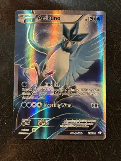 Articuno 25/83 Generations Ultra Rare Textured Full Art Holo Pokemon Card MP/DMG - Image 1
