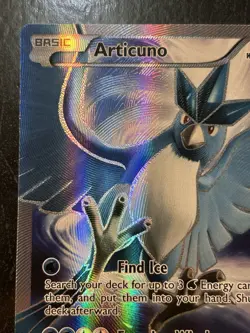 Articuno 25/83 Generations Ultra Rare Textured Full Art Holo Pokemon Card MP/DMG - Image 3