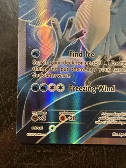 Articuno 25/83 Generations Ultra Rare Textured Full Art Holo Pokemon Card MP/DMG - Image 4