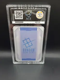 Gundam Deathscythe GD01-025 LR Japanese Gundam Card Game TCG Graded ACE 10 - Image 2