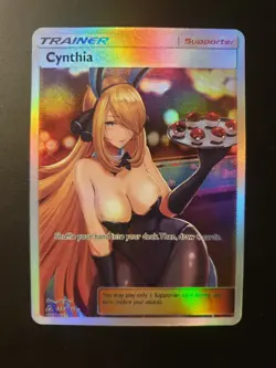 🔥 Pokemon Cynthia #4 | Custom Waifu Card ** Exklusive ** Premium * SEXY RARE ! - Image 1