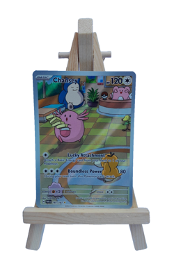 CHANSEY 187/167 S&V TWILIGHT MASQUERADE ILLUSTRATION RARE POKEMON TCG CARD - Image 1