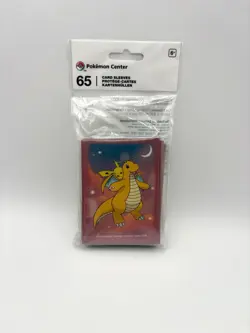 Dreamy Dragonite Pikachu Sleeves (65 Card Sleeves) Pokemon Center Official - NEW - Image 1