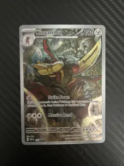 Kingambit 130 Sv: Scarlet & Violet Promo Cards Holo NM - Image 1