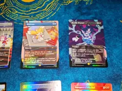 MTG - Secret Lair - Sonic - Chasing Adventure - Foil Set - OPEN with bonus card - Image 4