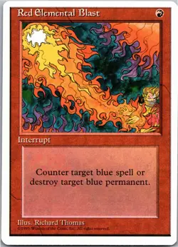 Red Elemental Blast C Fourth Edition LP - Image 1