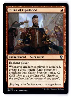Curse Of Opulence NM* Commander: Murders Karlov Manor 0150 mtg -UnltdCards - Image 1