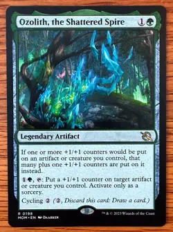 MTG Ozolith the Shattered Spire NM - March of the Machine, English - Image 1