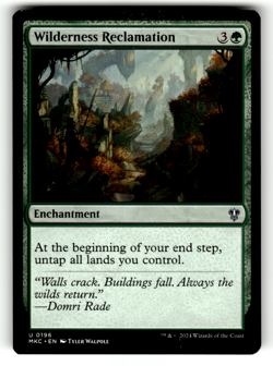 Wilderness Reclamation 196 Normal U Commander: Murders at Karlov Manor LP - Image 1