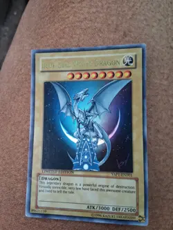 Blue Eyes White Dragon YAP1-EN001 Ultra Rare Limited Edition Yugioh NM - Image 1