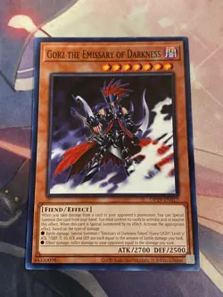 Yugioh Gorz The Emissary Of Darkness - OP19-EN017 - Common !! - Image 1