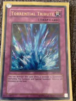 Yu-Gi-Oh! TCG Torrential Tribute Labyrinth of Nightmare LON-025 Unlimited Ultra - Image 1