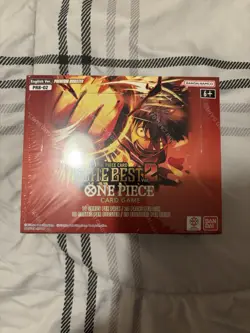 One Piece TCG the Best Premium Vol. 2 Booster Box PRB-02 Sealed Box - Image 1