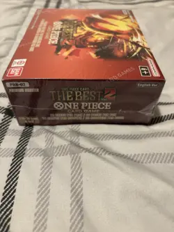 One Piece TCG the Best Premium Vol. 2 Booster Box PRB-02 Sealed Box - Image 2