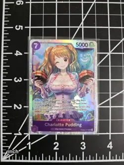 Charlotte Pudding PRB02-010 Foil One Piece TCG NM/M - Image 1