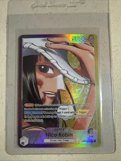 One Piece TCG Nico Robin OP09-062 Leader Parallel Alternative Art English NM - Image 1