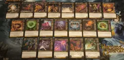 💣World of Warcraft TCG GCC - Magtheridon Lair Raid Deck ALL 20 TREASURE CARDS🍀 - Image 1