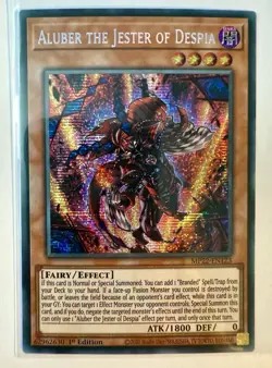 YuGiOh! TCG Aluber the Jester of Despia MP22-EN123 Englisch Near Mint 1st - Image 1