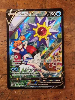 Starmie V TG13/TG30 Swsh10:Astral Radiance Trainer Gallery Holo Pokemon Card TCG - Image 1