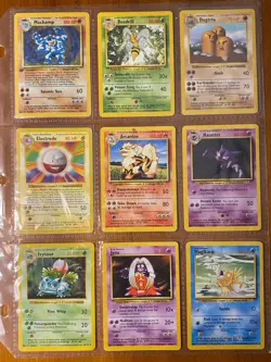 Lot of 47 Base Set Pokemon Cards /102 - Moderately Played - Image 3
